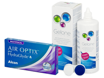 Air Optix plus HydraGlyde Multifocal (6 kom leća)
