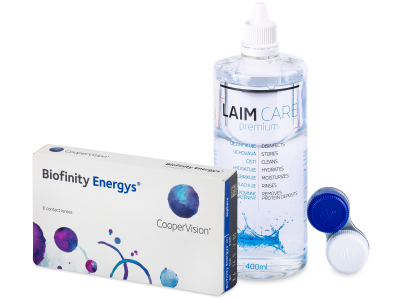 Biofinity Energys (6 kom leća) + Laim-Care 400 ml