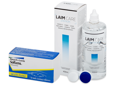 SofLens Multi-Focal (3 kom leća) + Laim-Care 400 ml - Ovaj proizvod je također dostupan u ovoj varijaciji pakiranja
