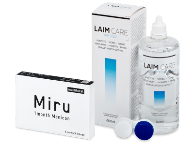 Miru 1 Month Menicon Multifocal (6 kom leća) + Laim-Care 400 ml