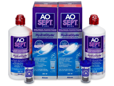 Otopina AO SEPT PLUS HydraGlyde 2x360 ml  - Ekonomično duplo pakiranje otopine