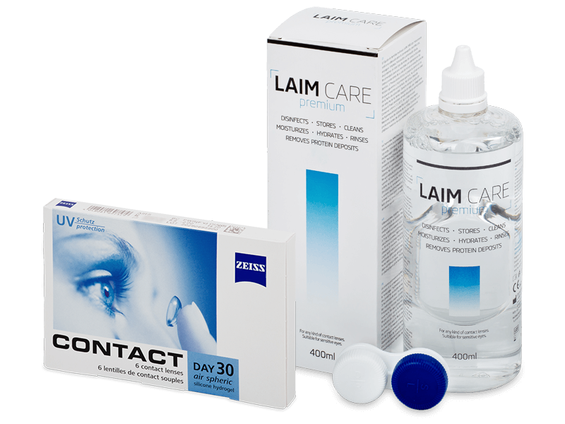 Zeiss Contact Day 30 Air (6 kom leća) + Laim-Care 400 ml - Ponuda paketa
