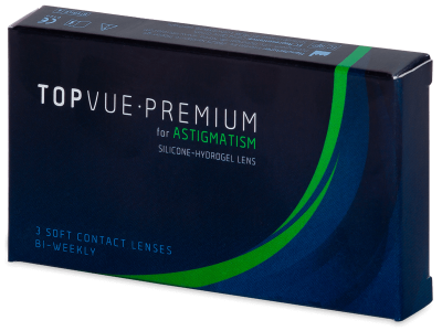 TopVue Premium for Astigmatism (3 kom leća) - Torične kontaktne leće