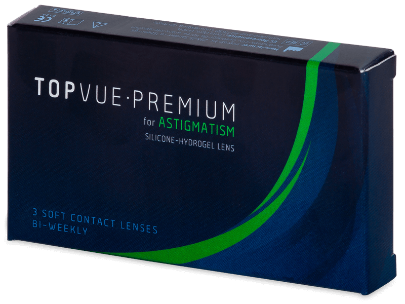 TopVue Premium for Astigmatism (3 kom leća) - Torične kontaktne leće