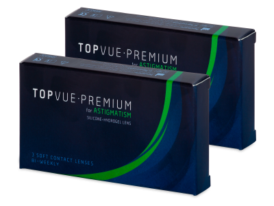 TopVue Premium for Astigmatism (6 kom leća) - Torične kontaktne leće