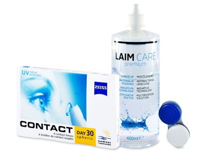 Carl Zeiss Contact Day 30 Spheric (6 kom leća) + Laim-Care 400 ml