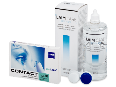Carl Zeiss Contact Day 30 Compatic (6 kom leća) + Laim-Care 400 ml