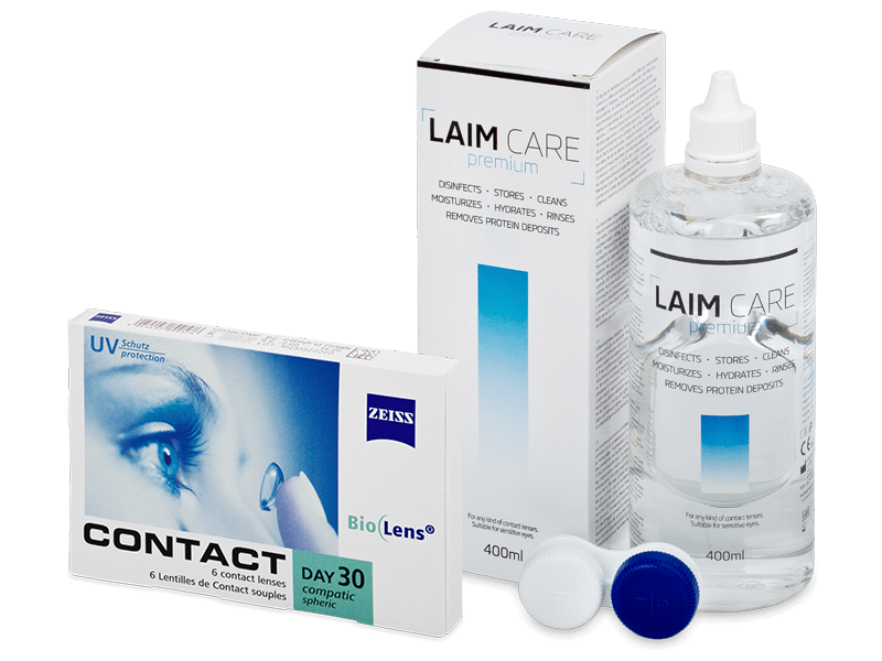 Carl Zeiss Contact Day 30 Compatic (6 kom leća) + Laim-Care 400 ml - Ponuda paketa