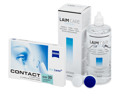 Carl Zeiss Contact Day 30 Compatic (6 kom leća) + Laim-Care 400 ml