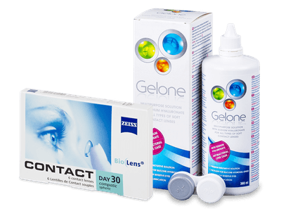 Carl Zeiss Contact Day 30 Compatic (6 kom leća) + Gelone 360 ml - Ponuda paketa