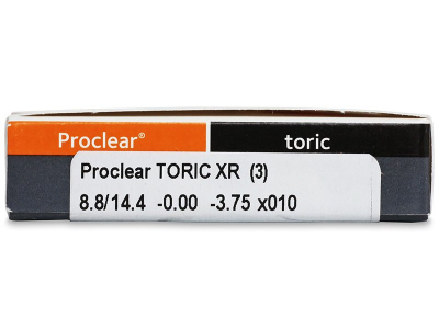 Proclear Toric XR (6 kom leća) - Pregled parametara leća