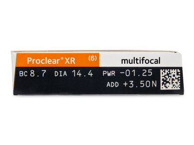 Proclear Multifocal XR (6 kom leća) - Pregled parametara leća