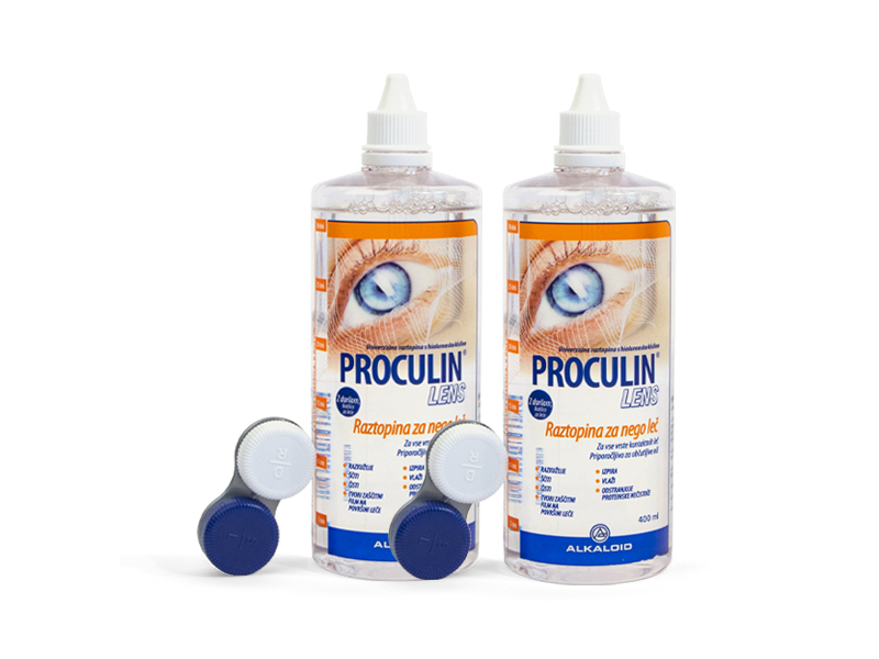 Otopina Proculin Lens 2x 400 ml  - Ekonomično duplo pakiranje otopine