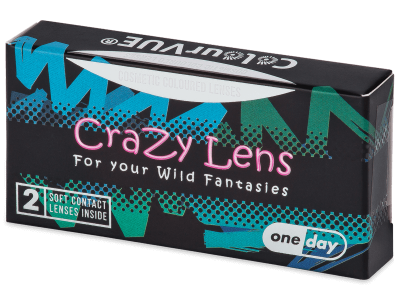 ColourVUE Crazy Lens - Reignfire - jednodnevne leće bez dioptrije (2 kom leća)