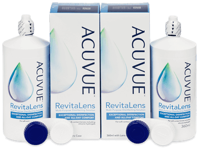 Otopina Acuvue RevitaLens 2 x 360 ml
