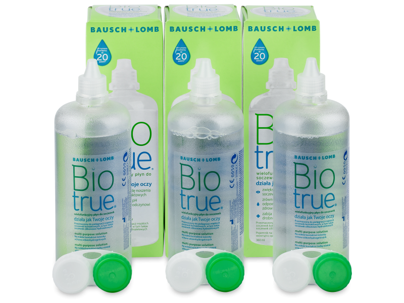 Otopina Biotrue 3 x 360 ml  - Otopina za čišćenje