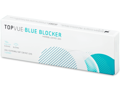 TopVue Blue Blocker (5 kom leća) - Jednodnevne kontaktne leće