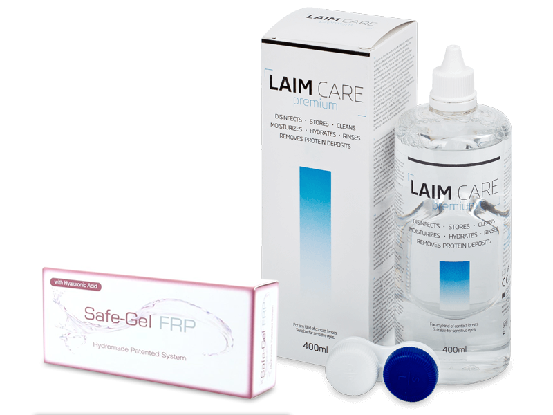 Safe-Gel FRP (6 kom leća) + Laim-Care 400 ml - Ponuda paketa