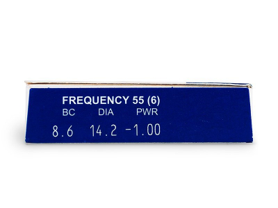 Frequency 55 (6 kom leća) - Pregled parametara leća