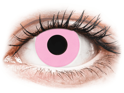 CRAZY LENS - Barbie Pink - jednodnevne leće dioptrijske (2 kom leća)