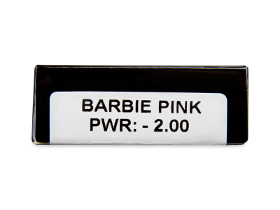 CRAZY LENS - Barbie Pink - jednodnevne leće dioptrijske (2 kom leća) - Pregled parametara leća