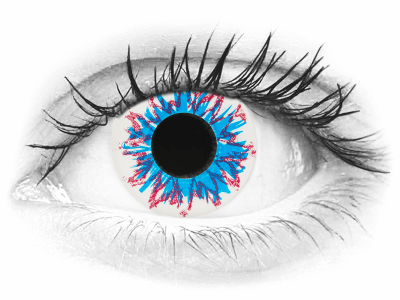 CRAZY LENS - Harlequin - jednodnevne leće bez dioptrije (2 kom leća)