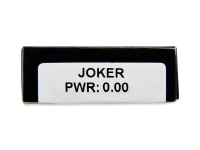 CRAZY LENS - Joker - jednodnevne leće bez dioptrije (2 kom leća) - Pregled parametara leća