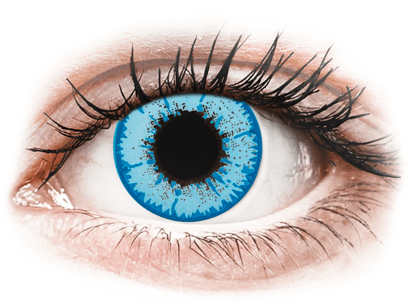 CRAZY LENS - Night King - jednodnevne leće dioptrijske (2 kom leća) - Kontaktne leće u boji