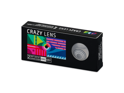 CRAZY LENS - Rinnegan - jednodnevne leće dioptrijske (2 kom leća) - Kontaktne leće u boji