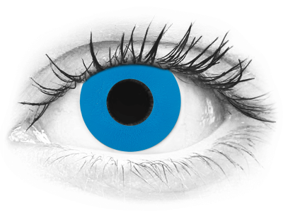 CRAZY LENS - Sky Blue - jednodnevne leće dioptrijske (2 kom leća)