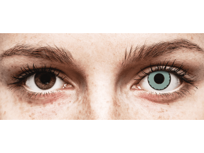 CRAZY LENS - Zombie Virus - jednodnevne leće bez dioptrije (2 kom leća)