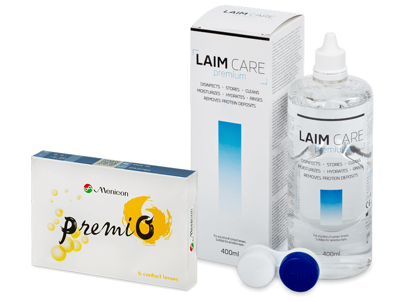 Menicon PremiO (6 kom leća) + Laim-Care 400 ml - Ponuda paketa