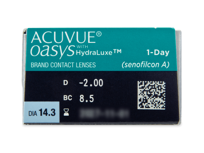 Acuvue Oasys 1-Day with Hydraluxe (30 kom leća) - Pregled parametara leća