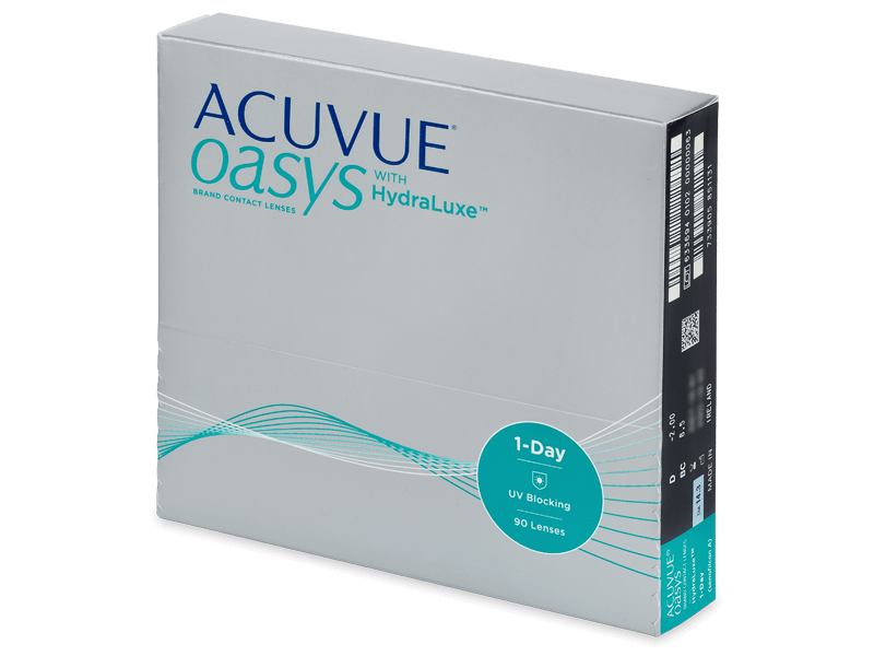 Acuvue Oasys 1-Day with Hydraluxe (90 kom leća) - Jednodnevne kontaktne leće