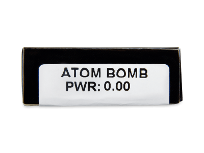 CRAZY LENS - Atom Bomb - jednodnevne leće bez dioptrije (2 kom leća) - Pregled parametara leća