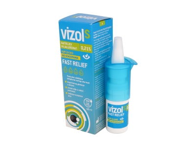 Kapi za oči Vizol S 0,21% 10 ml