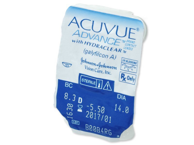 Acuvue Advance (6 kom leća) - Pregled blister pakiranja 