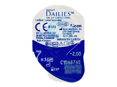 Focus Dailies All Day Comfort (90 kom leća) - Pregled blister pakiranja 