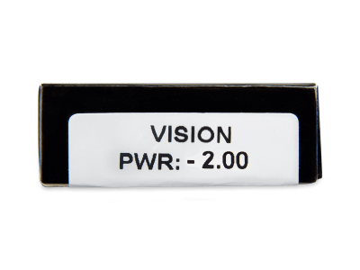 CRAZY LENS - Vision - jednodnevne leće dioptrijske (2 kom leća) - Pregled parametara leća