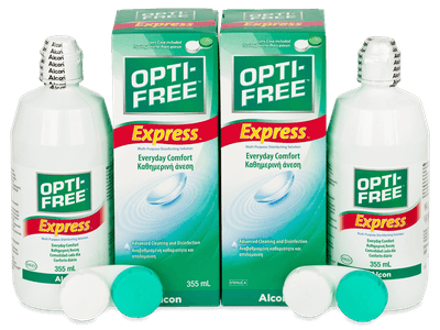 Otopina OPTI-FREE Express 2x 355 ml - Ekonomično duplo pakiranje otopine