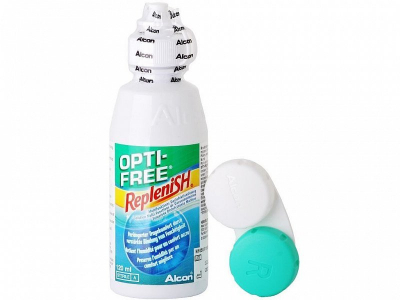Otopina OPTI-FREE RepleniSH 120 ml  - Otopina za čišćenje