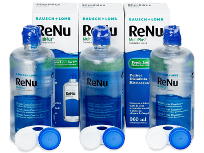Otopina ReNu MultiPlus 3 x 360 ml  - Ekonomično troduplo pakiranje otopine