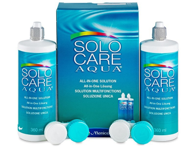 Otopina SoloCare Aqua 2 x 360ml 