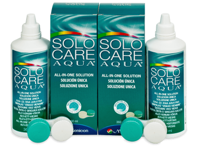 Otopina SoloCare Aqua 2 x 360ml  - Ekonomično duplo pakiranje otopine