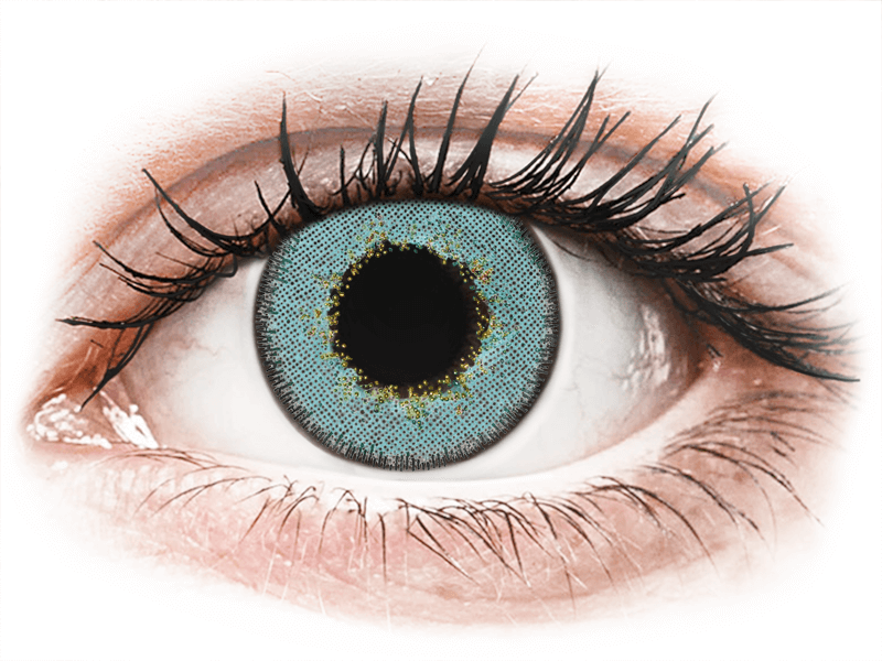 TopVue Daily Color - Blue - jednodnevne leće dioptrijske (2 kom leća) - Kontaktne leće u boji