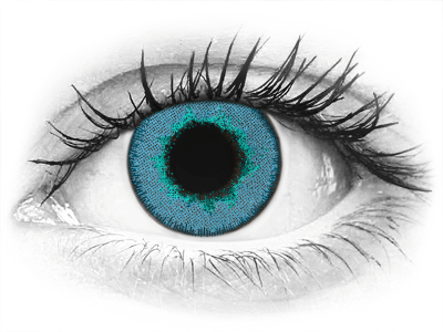 TopVue Daily Color - Brilliant Blue - jednodnevne leće dioptrijske (2 kom leća)