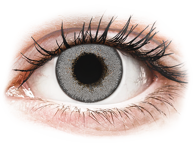 TopVue Daily Color - Grey - jednodnevne leće dioptrijske (2 kom leća) - Kontaktne leće u boji