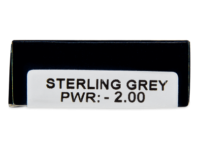 TopVue Daily Color - Sterling Grey - jednodnevne leće dioptrijske (2 kom leća) - Pregled parametara leća