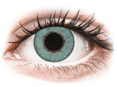 TopVue Daily Color - Turquoise - jednodnevne leće dioptrijske (2 kom leća)