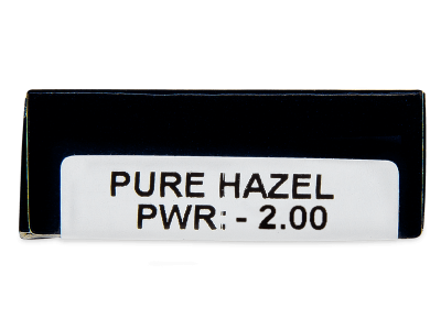 TopVue Daily Color - Pure Hazel - jednodnevne leće dioptrijske (2 kom leća) - Pregled parametara leća